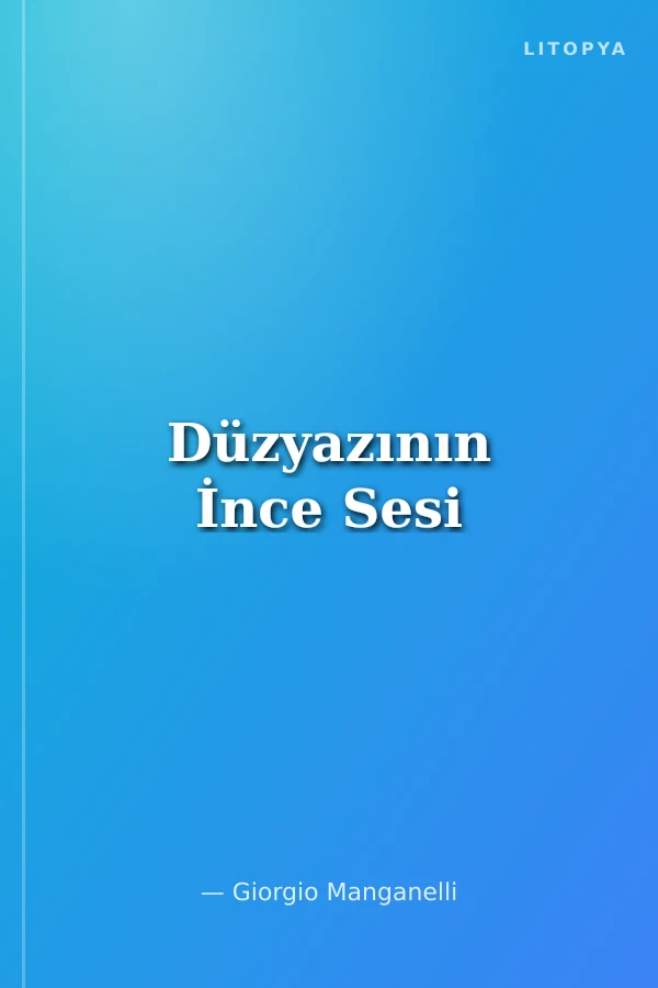 Düzyazının İnce Sesi