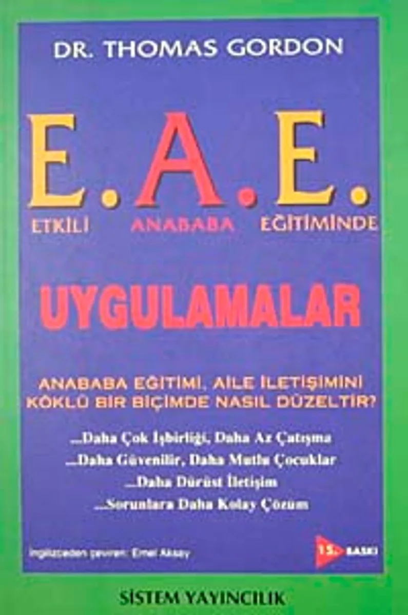 E.A.E. Etkili Anababa Eğitiminde Uygulamalar