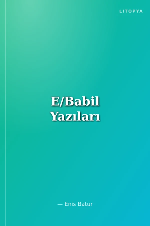 E/Babil Yazıları