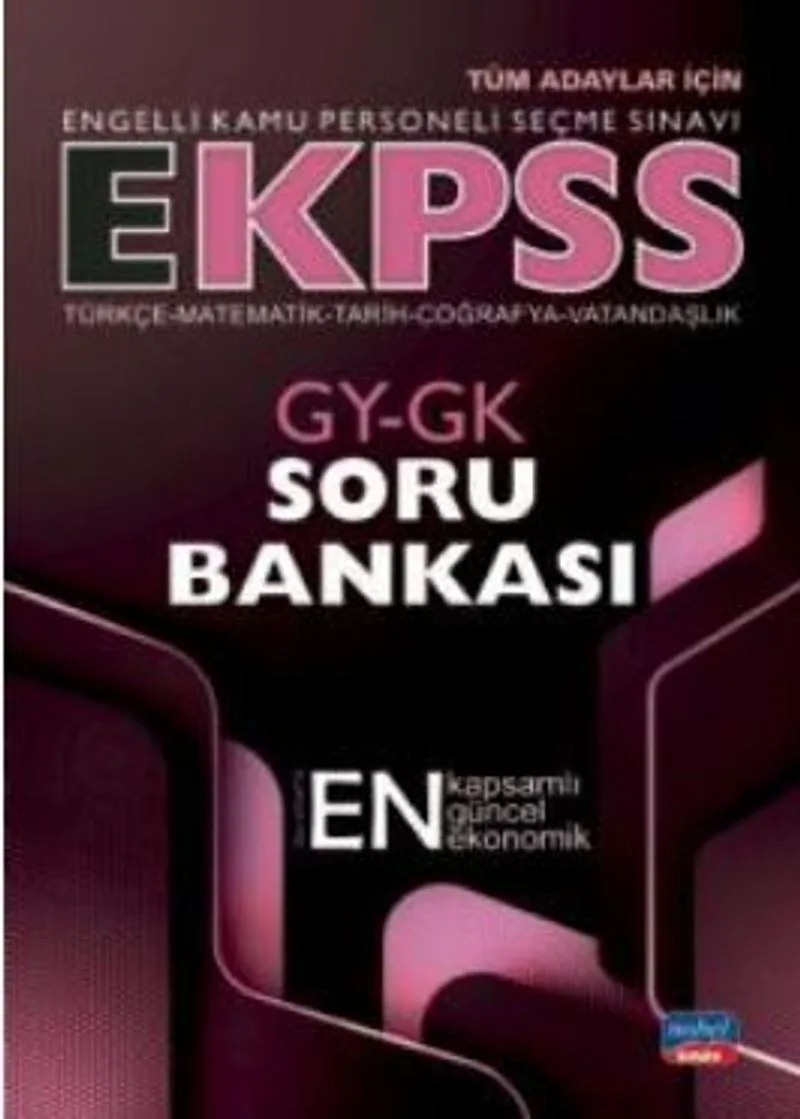 E-KPSS GY-GK Soru Bankası / Türkçe-Matematik-Tarih-Coğrafya-Vatandaşlık