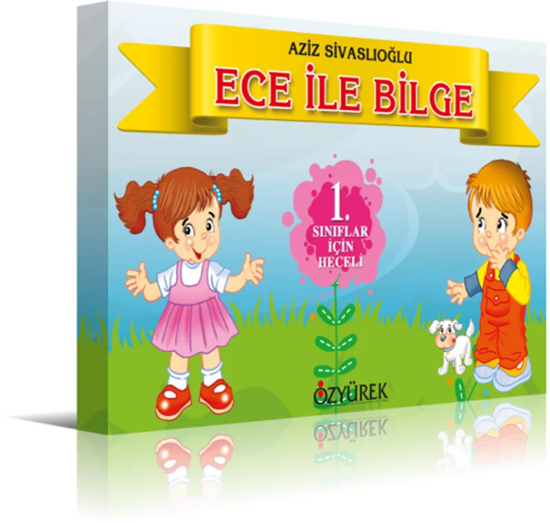 Ece ile Bilge (10 Kitap Takım) 1. Sınıflar İçin Heceli