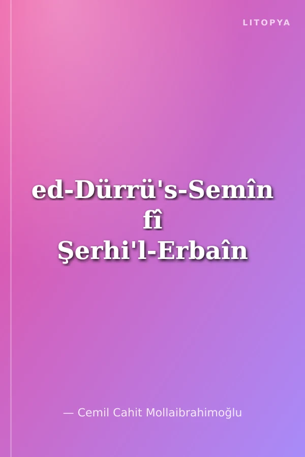 ed-Dürrü's-Semîn fî Şerhi'l-Erbaîn