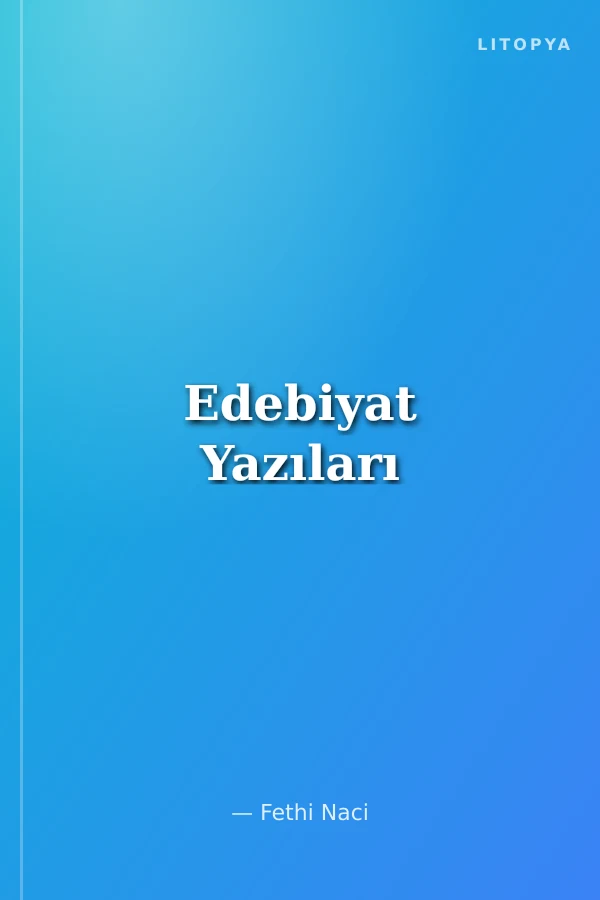 Edebiyat Yazıları