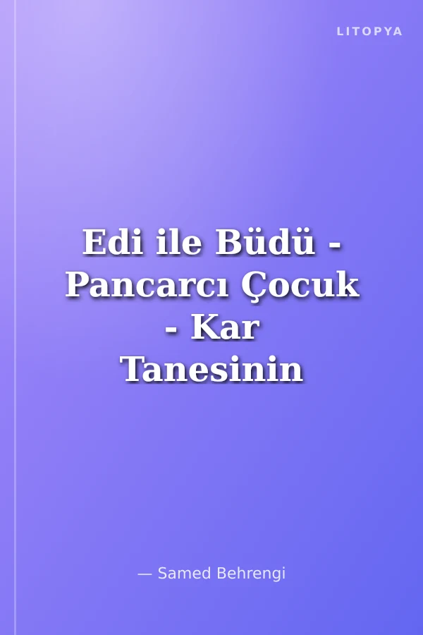 Edi ile Büdü - Pancarcı Çocuk - Kar Tanesinin Macerası