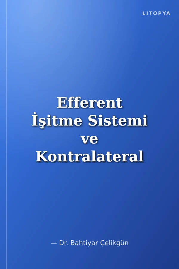Efferent İşitme Sistemi ve Kontralateral Supresyon Testi