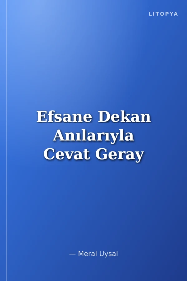Efsane Dekan Anılarıyla Cevat Geray