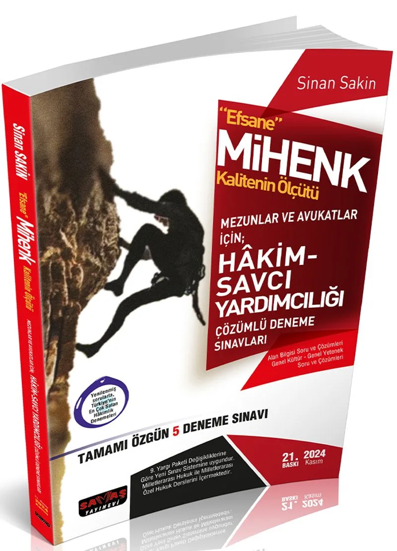 Efsane Mihenk Hakim Savcı Yardımcılığı 5 Deneme