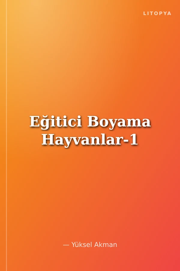 Eğitici Boyama Hayvanlar-1