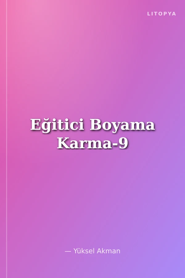 Eğitici Boyama Karma-9