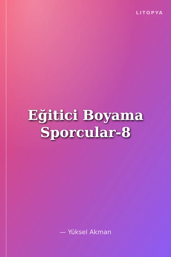 Eğitici Boyama Sporcular-8