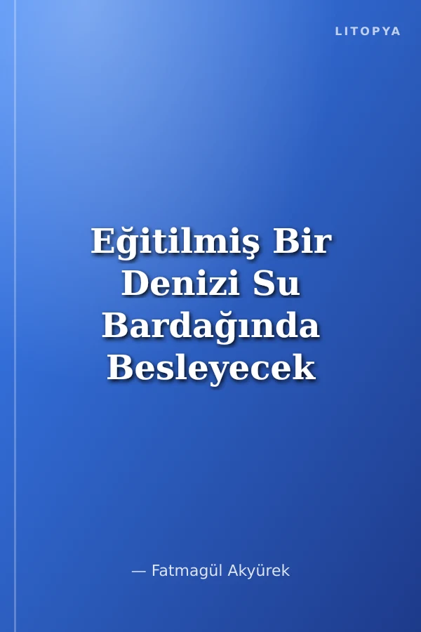 Eğitilmiş Bir Denizi Su Bardağında Besleyecek Başka Bir Sen Yok Mu?