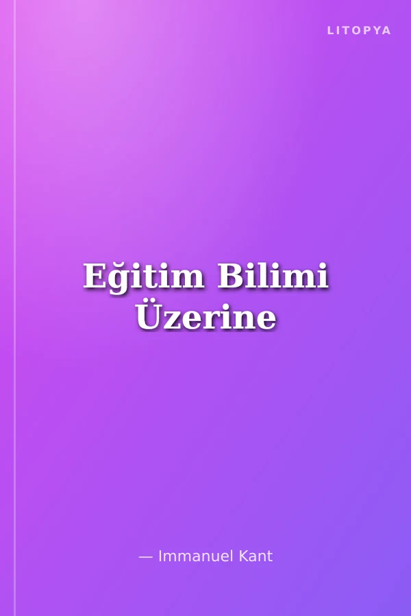 Eğitim Bilimi Üzerine