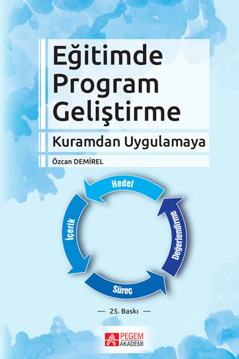 Eğitimde Program Geliştirme / Prof. Özcan Demirel