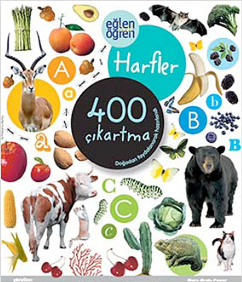 Eğlen Öğren Harfler 400 Çıkartma