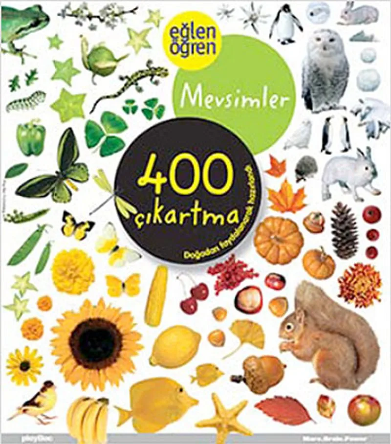 Eğlen Öğren Mevsimler 400 Çıkartma