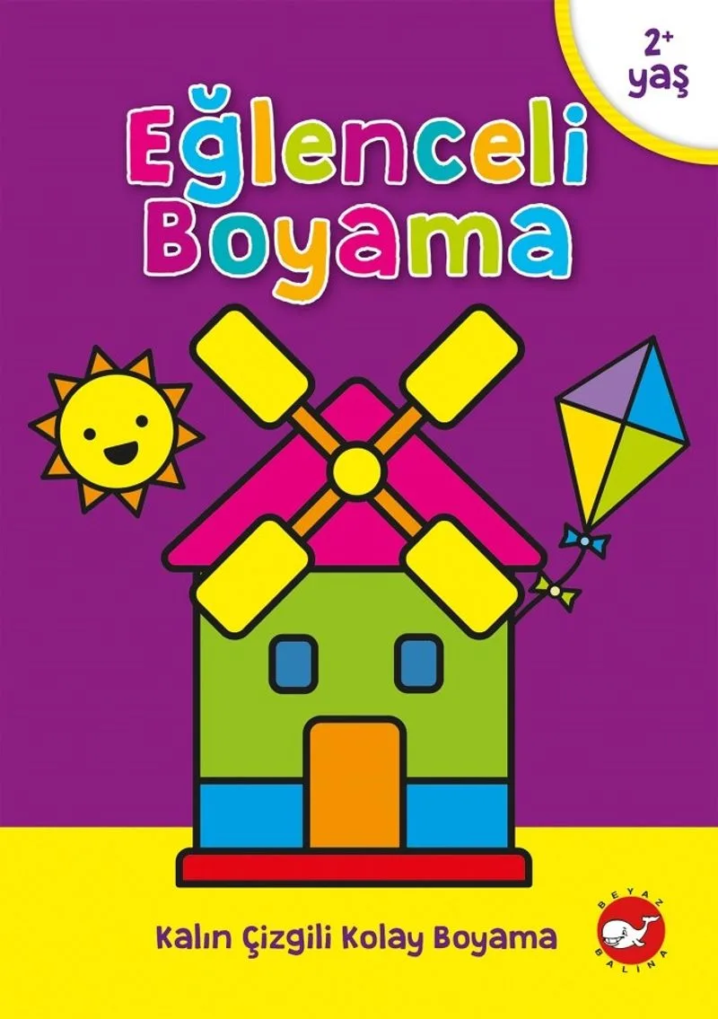 Eğlencceli Boyama (2+ Yaş) Kalın Çizgili Kolay Boyama