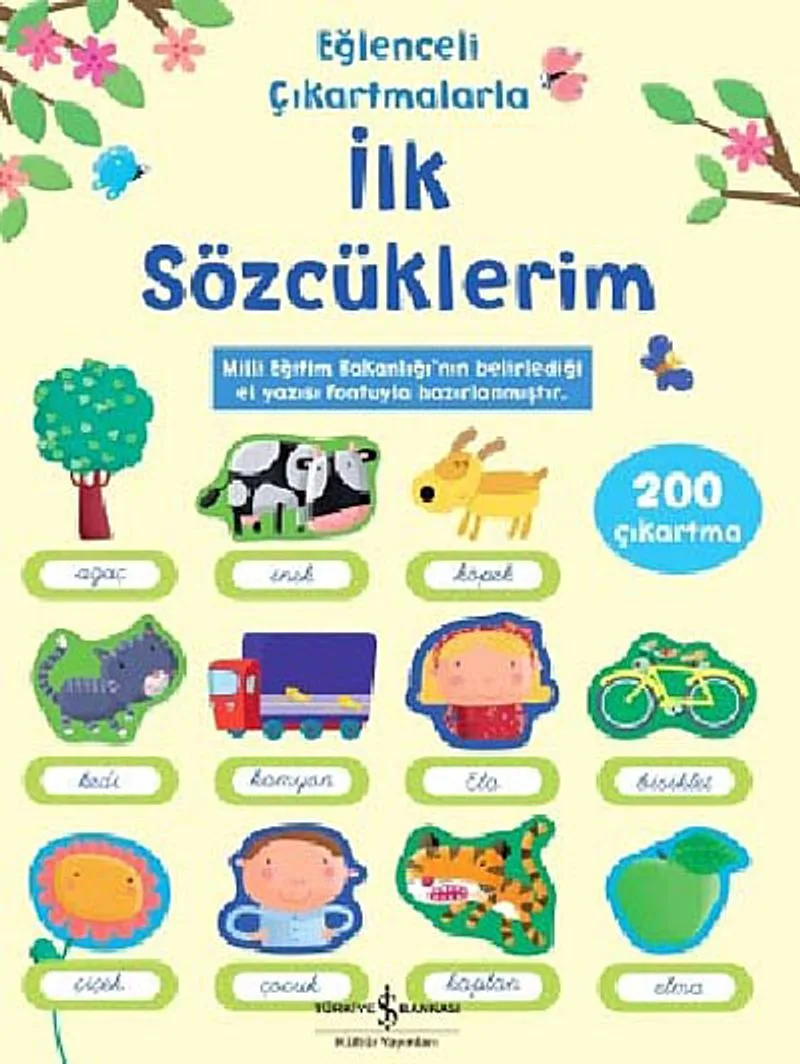 Eğlenceli Çıkartmalarla İlk Sözcüklerim