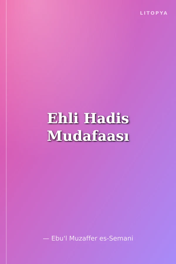 Ehli Hadis Mudafaası