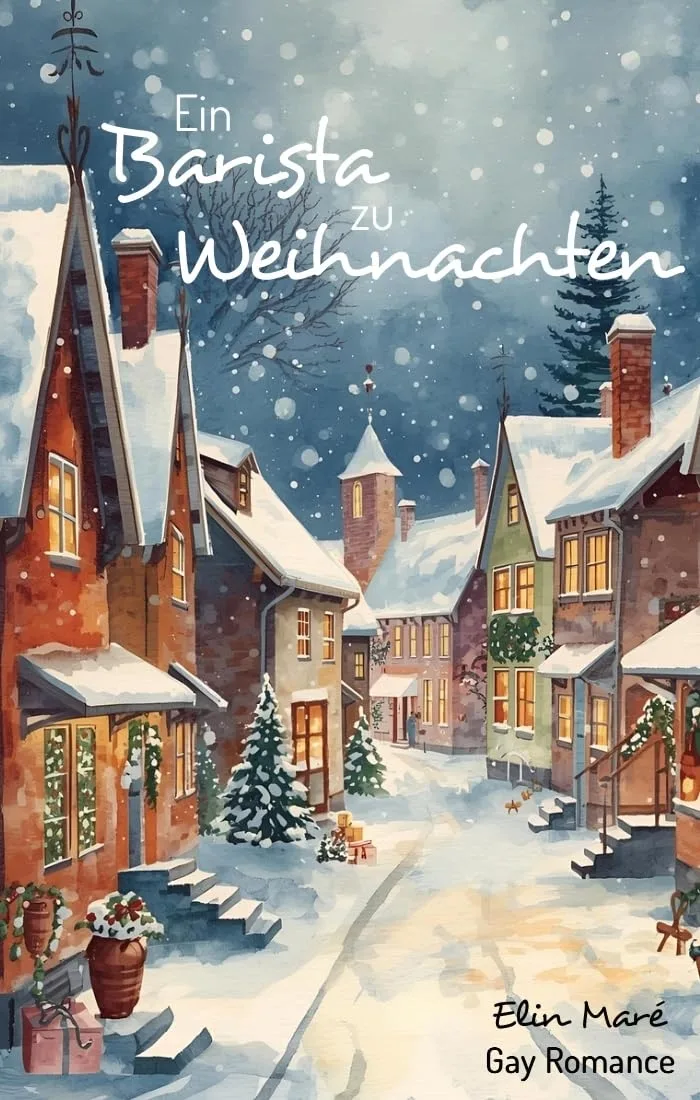 Ein Barista zu Weihnachten