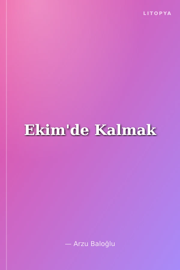 Ekim'de Kalmak