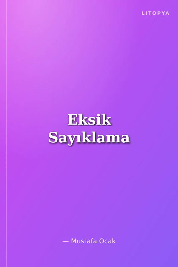 Eksik Sayıklama