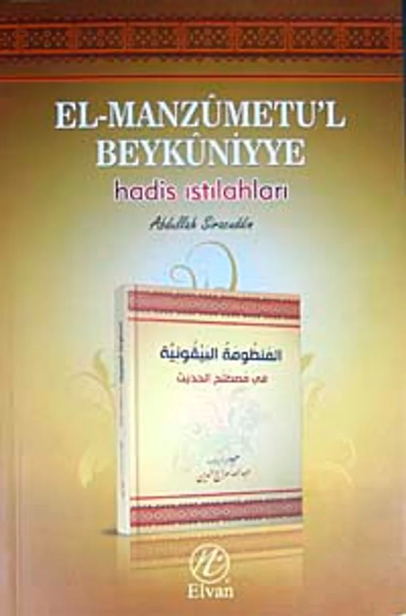 El-Manzumetu'l Beykuniyye Hadis Istılahları
