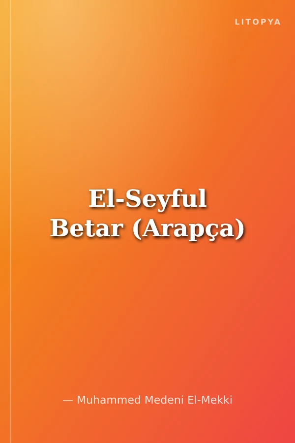 El-Seyful Betar (Arapça)