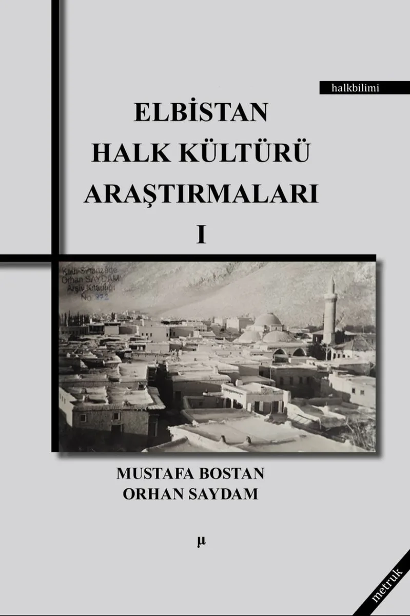 Elbistan Halk Kültürü Araştırmaları 1