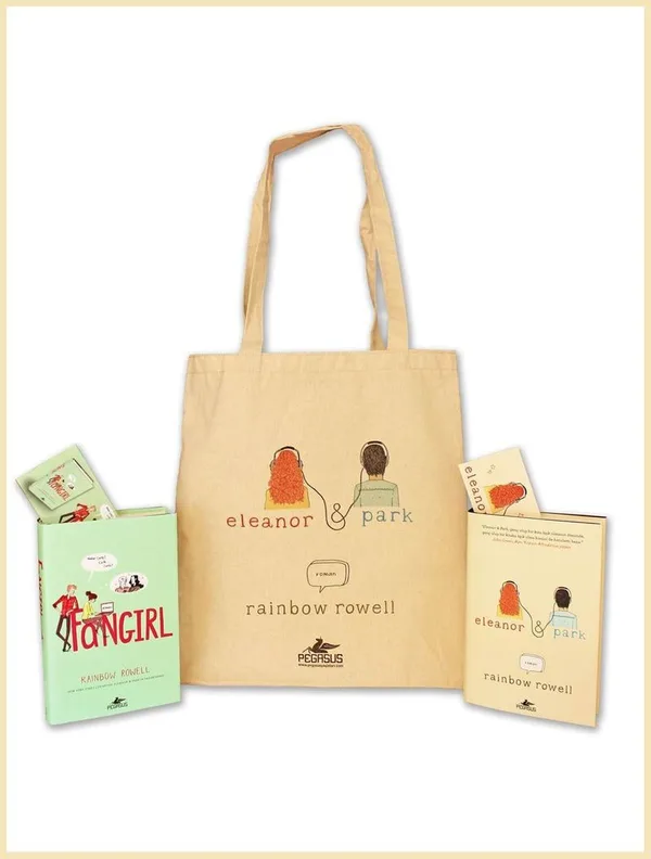 Eleanor ve Park - Fangirl (2 Kitap Set - Eleanor ve Park Özel Bez Çanta Hediyeli)