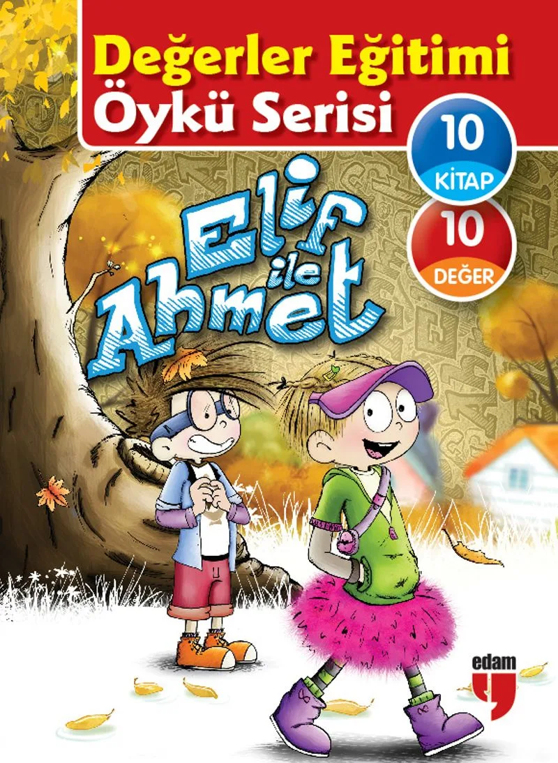 Elif ile Ahmet Değerler Eğitimi Öykü Serisi (10 Kitap)