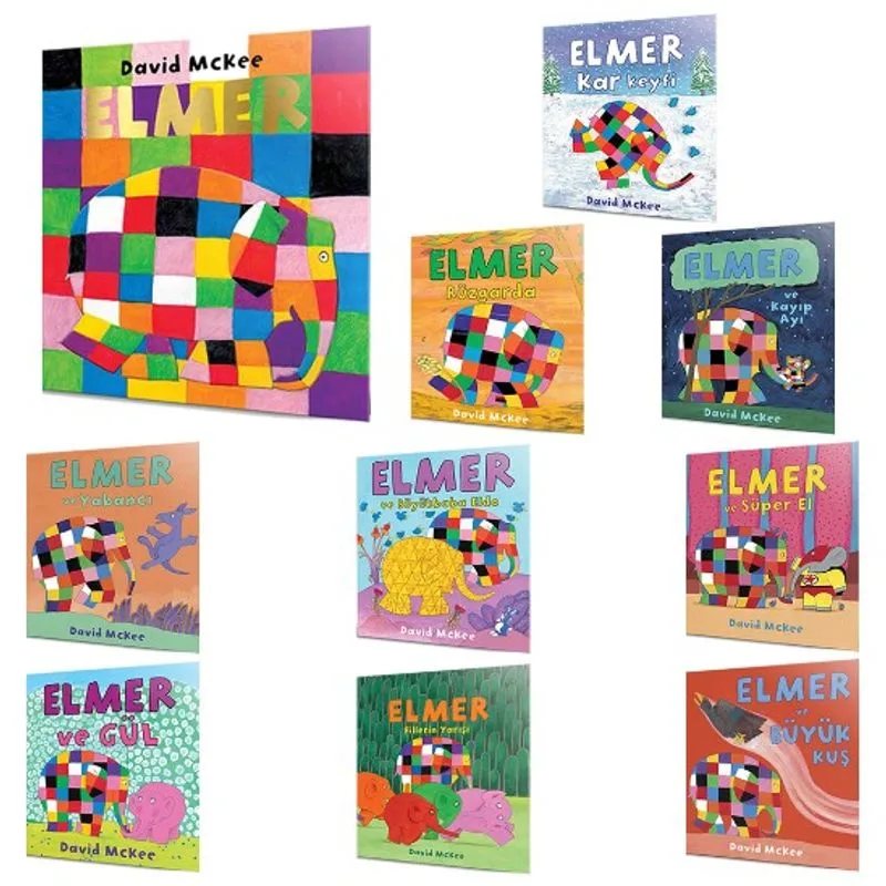Elmer'ın Komik Dünyası Seti (10 Kitap)