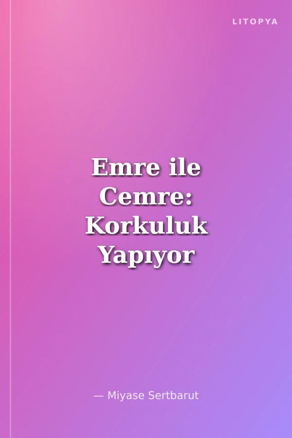 Emre ile Cemre: Korkuluk Yapıyor