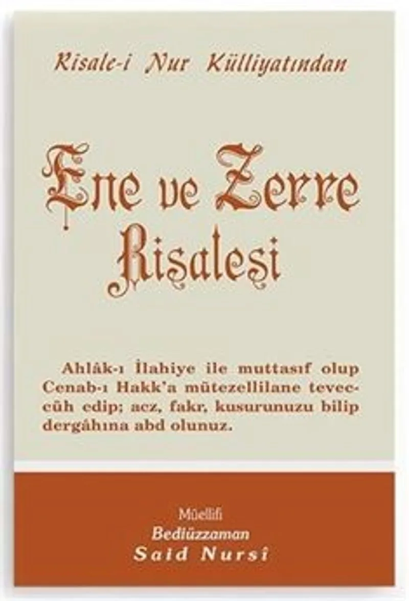 Ene ve Zerre Risalesi - Orta Boy (Kod:436)
