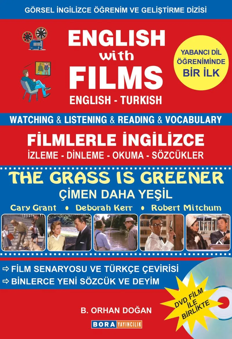 English With Films The Grass İs Greener Filmlerle İngilizce Çimen Daha Yeşil Watching Listening Reading Vocabulary English-Turkish