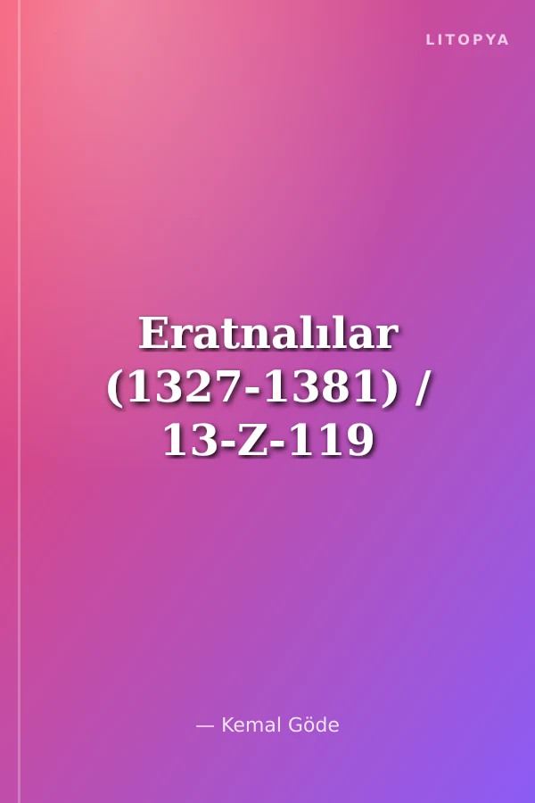 Eratnalılar (1327-1381) / 13-Z-119