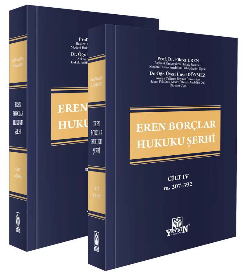 Eren Borçlar Hukuku Şerhi (Cilt.4 &amp; Cilt.5)
