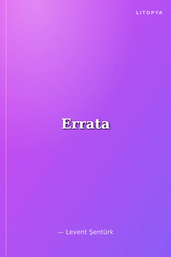 Errata