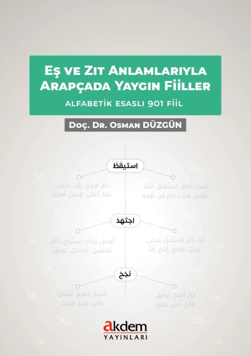 Eş ve Zıt Anlamlarıyla Arapçada Yaygın Fiiller