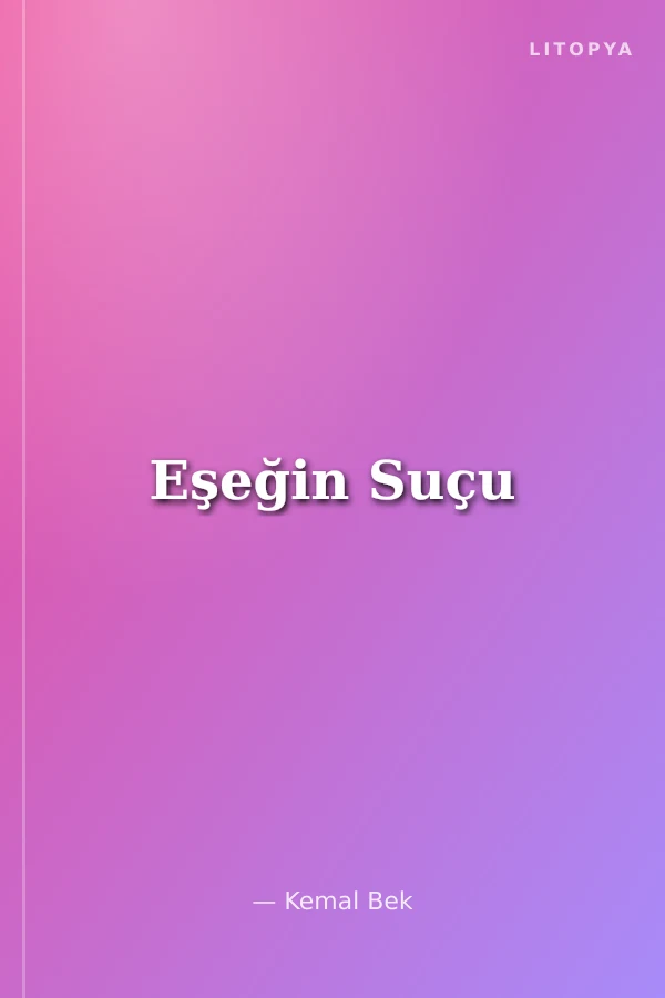 Eşeğin Suçu