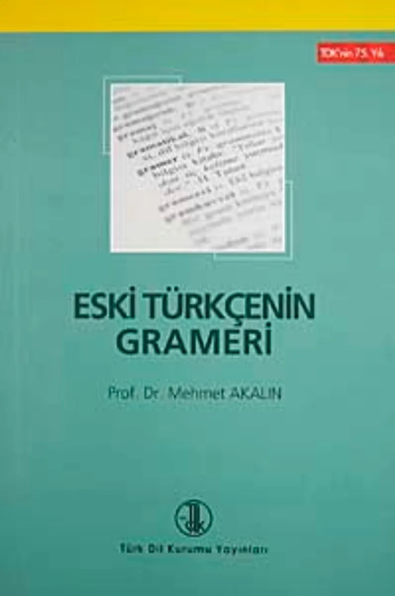 Eski Türkçenin Grameri
