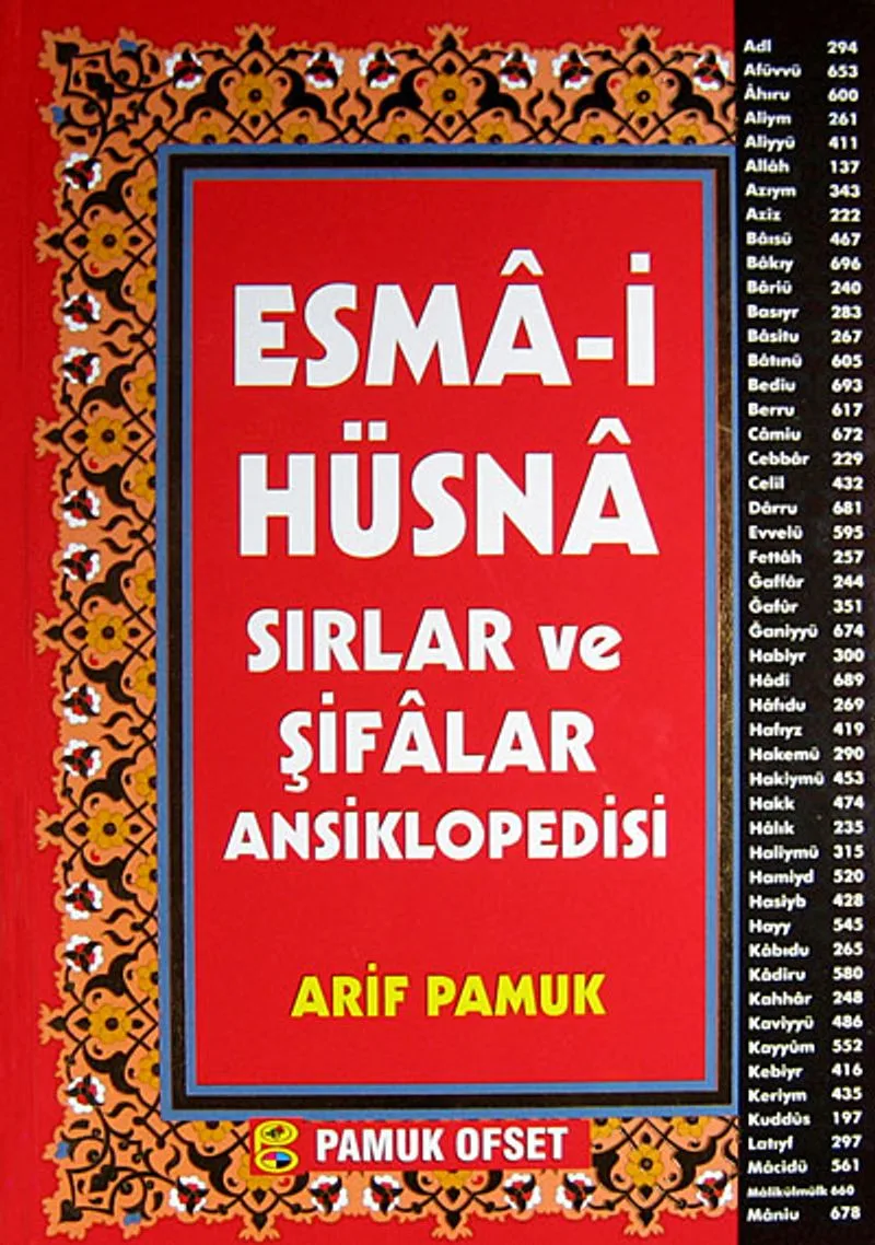 Esma-i Hüsna (Dua-138) Sırlar ve Şifalar Ansiklopedisi