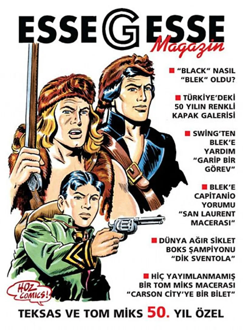 EsseGesse Magazin Teksas ve Tom Miks 50. yıl Özel