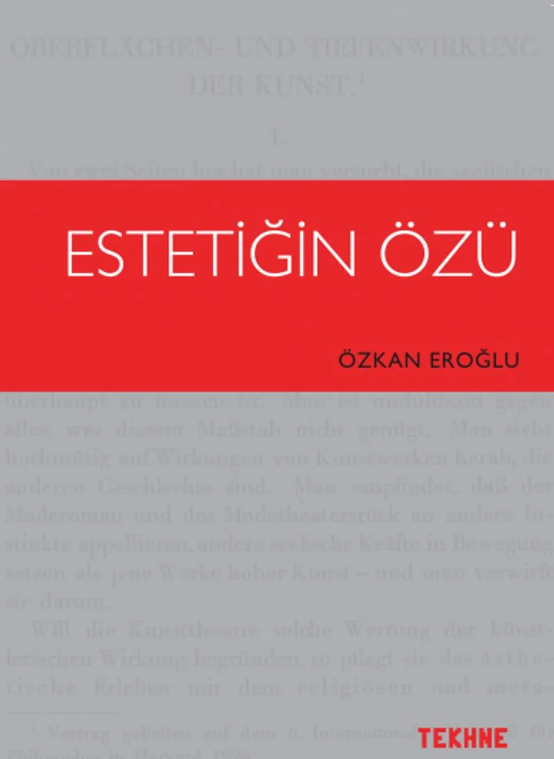 Estetiğin Özü