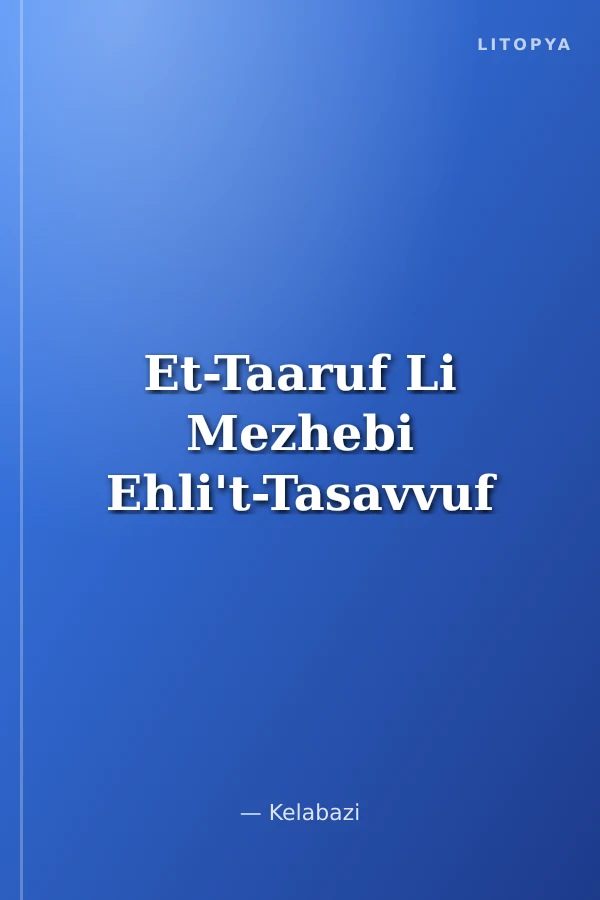 Et-Taaruf Li Mezhebi Ehli't-Tasavvuf