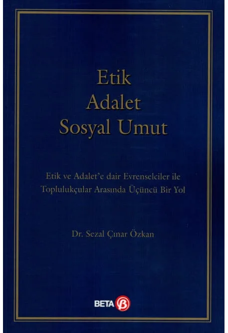 Etik Adalet Sosyal Umut
