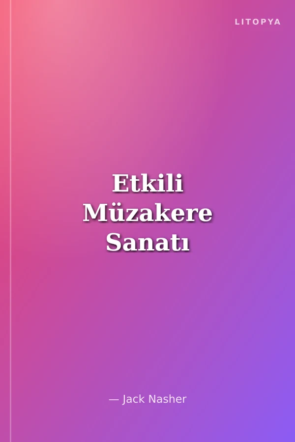 Etkili Müzakere Sanatı