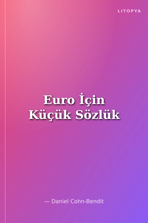 Euro İçin Küçük Sözlük