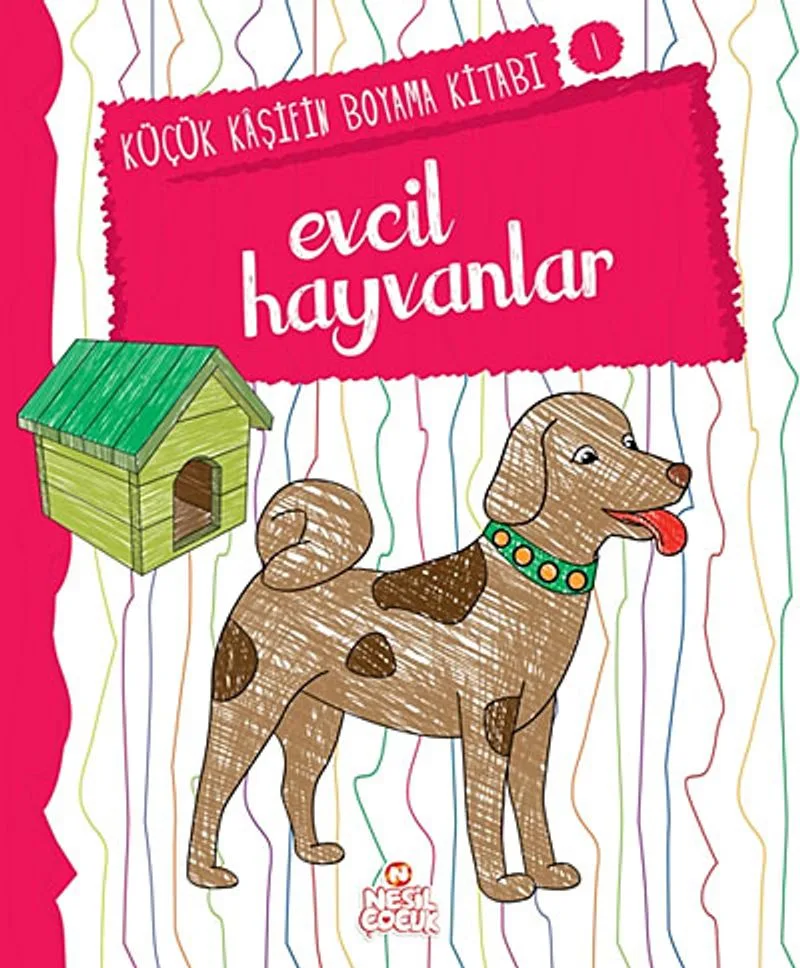 Evcil Hayvanlar / Küçük Kaşifin Boyama Kitabı -1