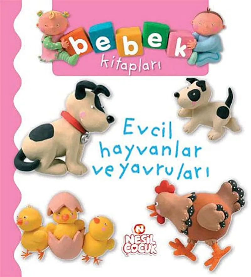Evcil Hayvanlar ve Yavruları / Bebek Kitapları