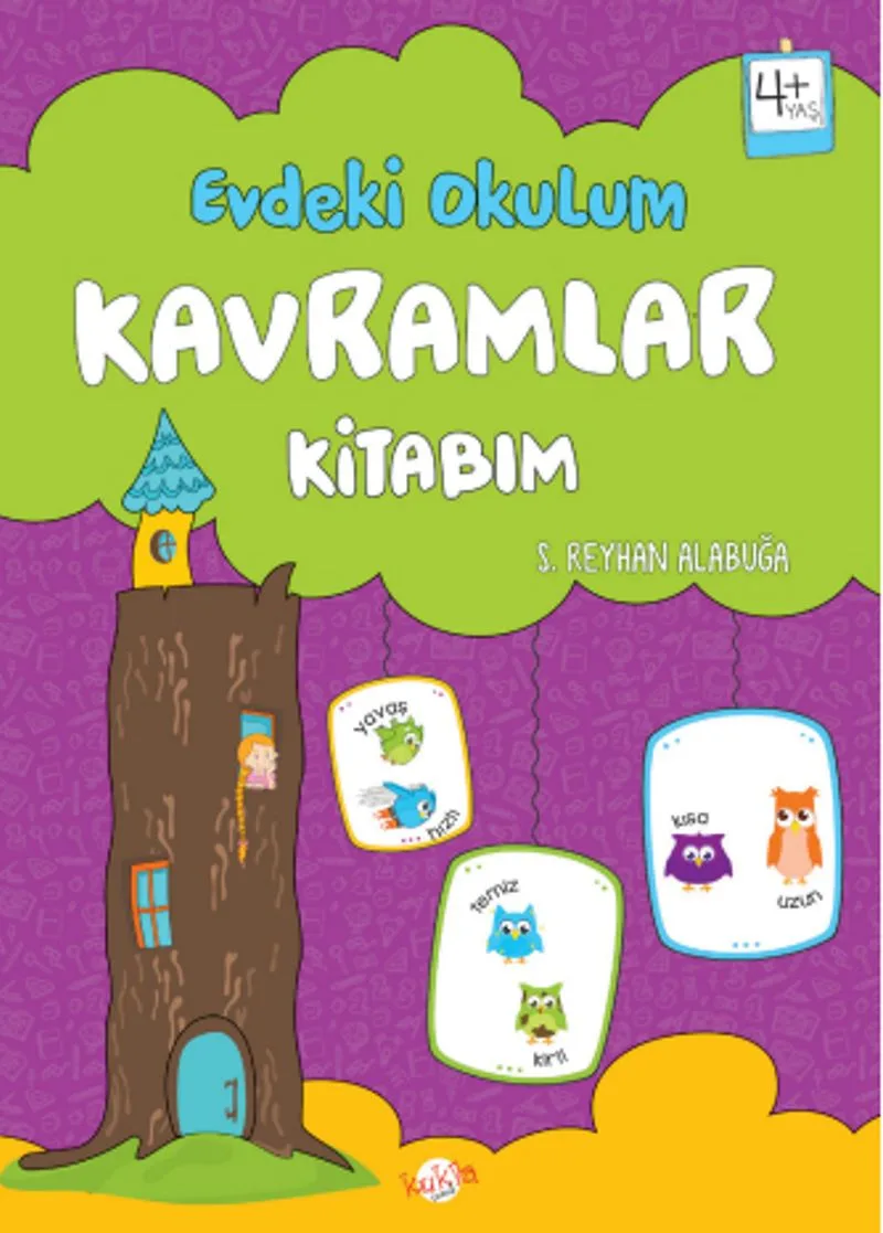 Evdeki Okulum / Kavramlar Kitabım 4+ Yaş
